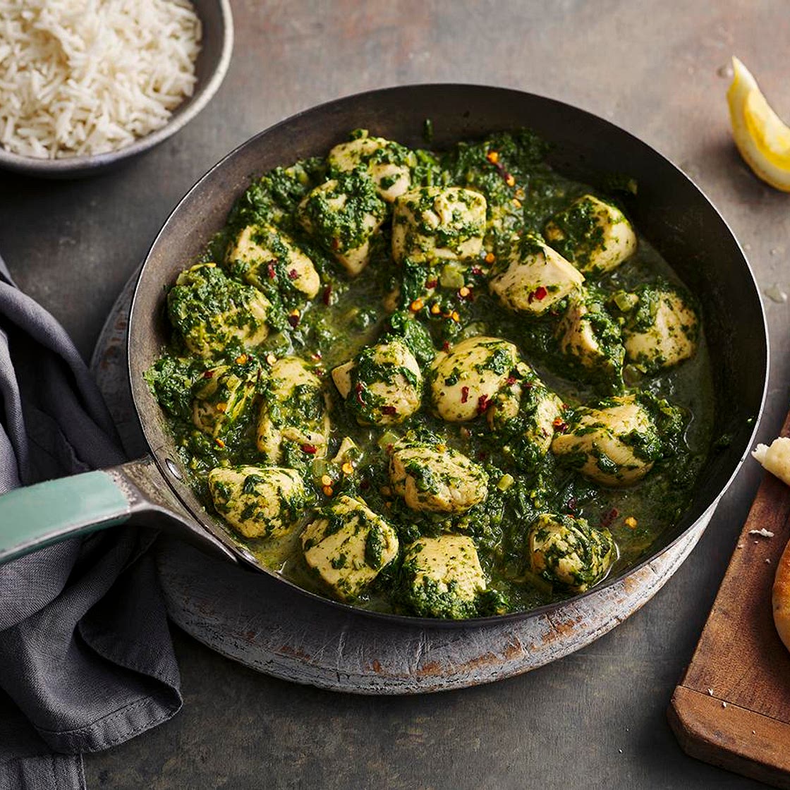 Easy chicken saag