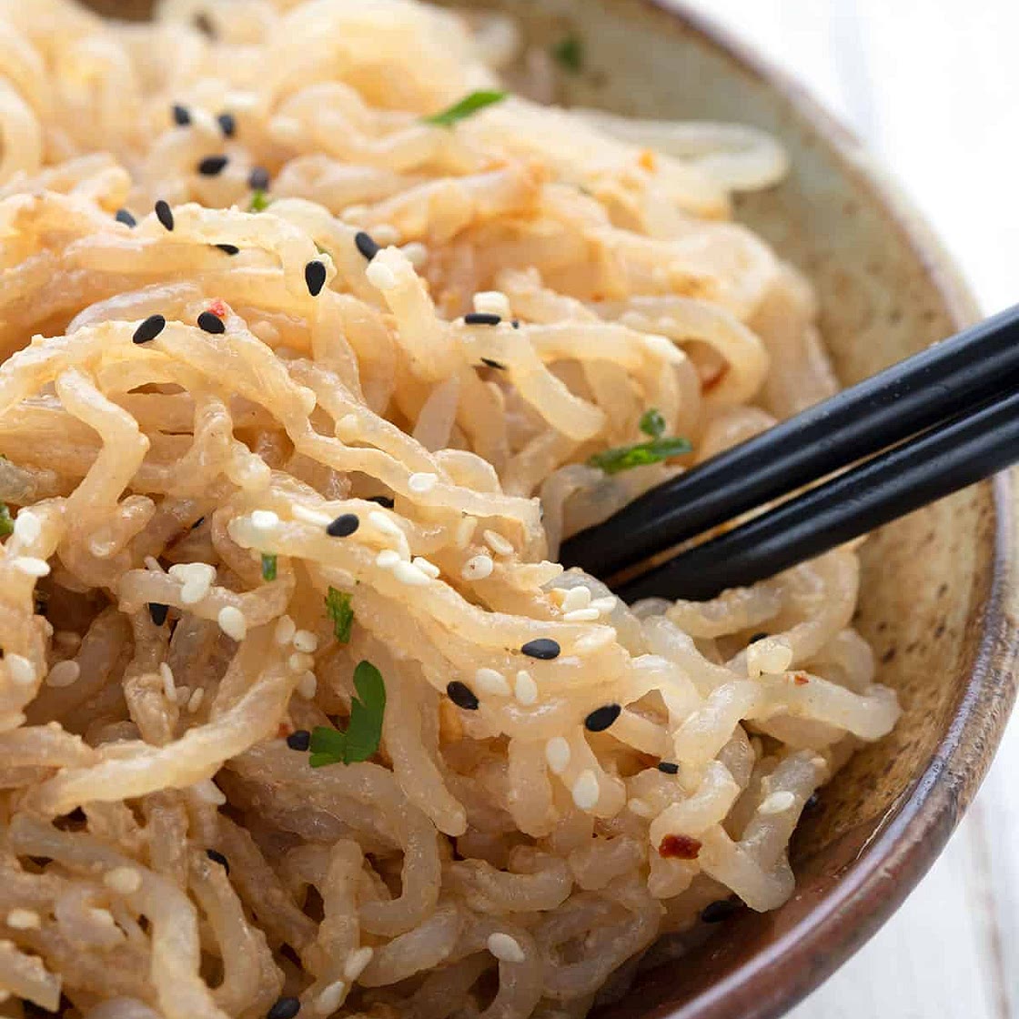 Keto Sesame Noodles Recipe