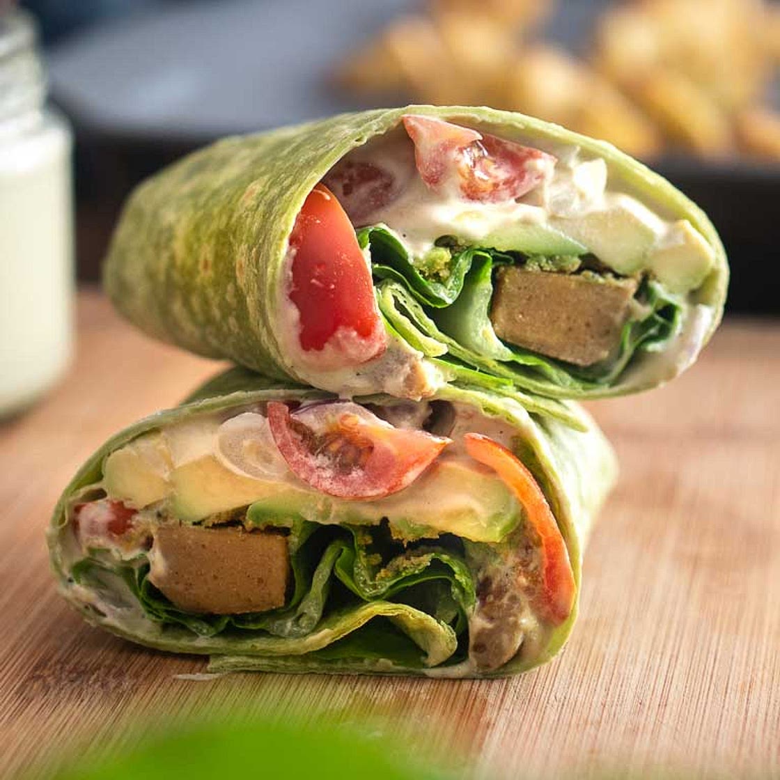 Caesar Salad Wrap