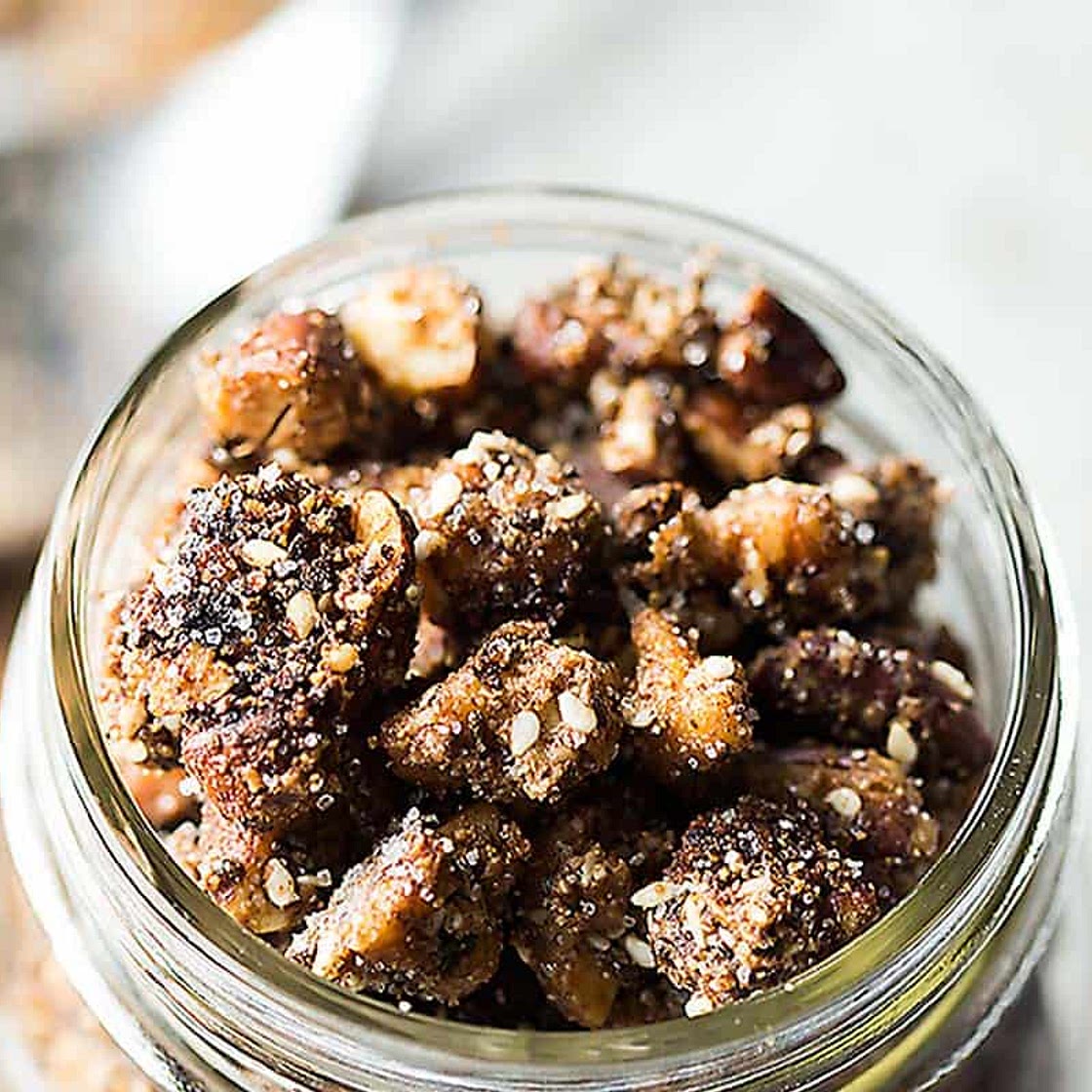 Crunchy Keto Granola Recipe - Only 2g Net Carbs