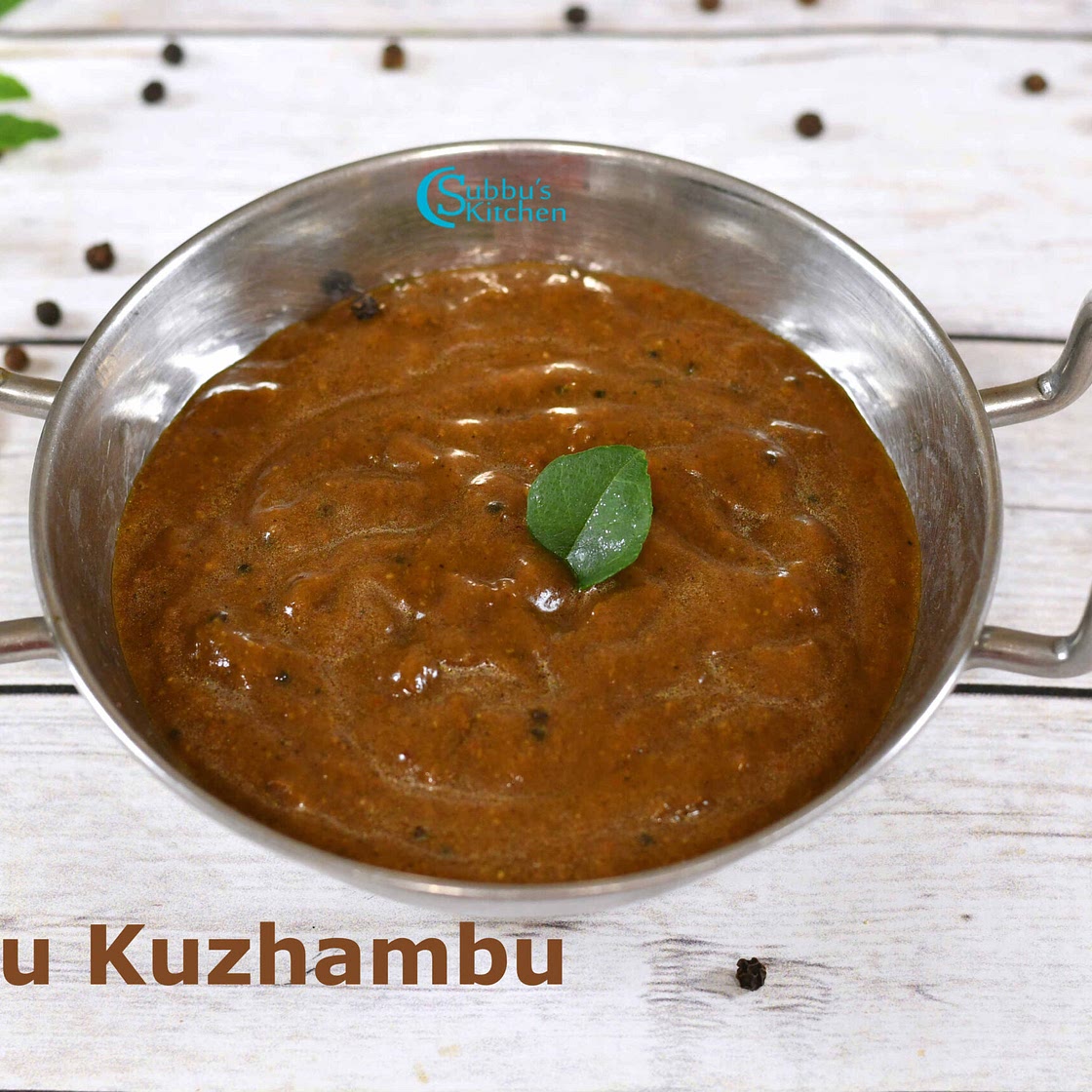 Milagu Kuzhambu | Pepper Kuzhambu | No Onion No Garlic Milagu Kuzhambu
