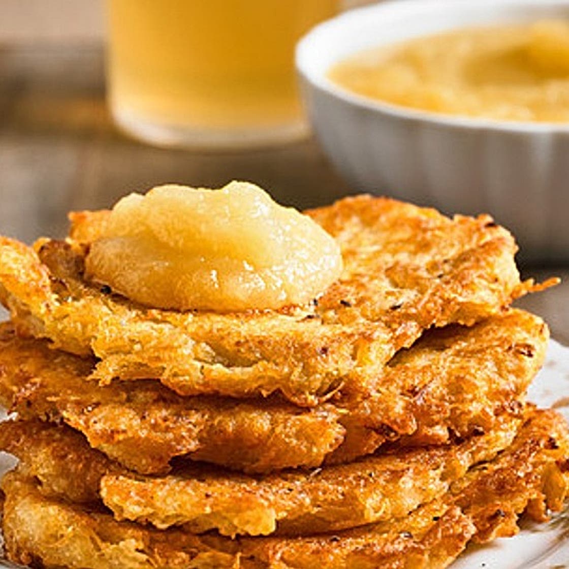 Hessische Reibekuchen mit Apfelmus