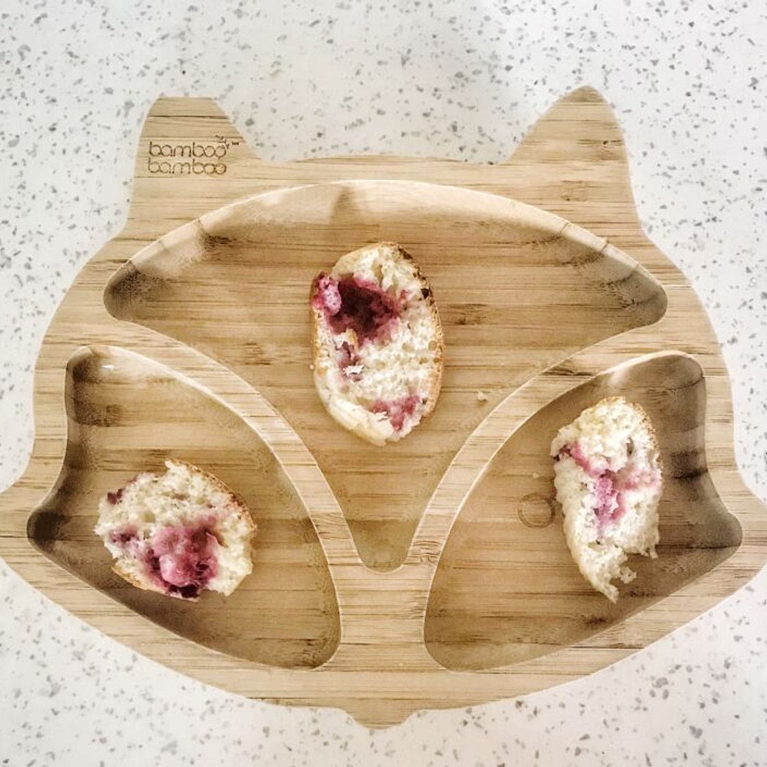 Baby Led Weaning Raspberry Muffins
