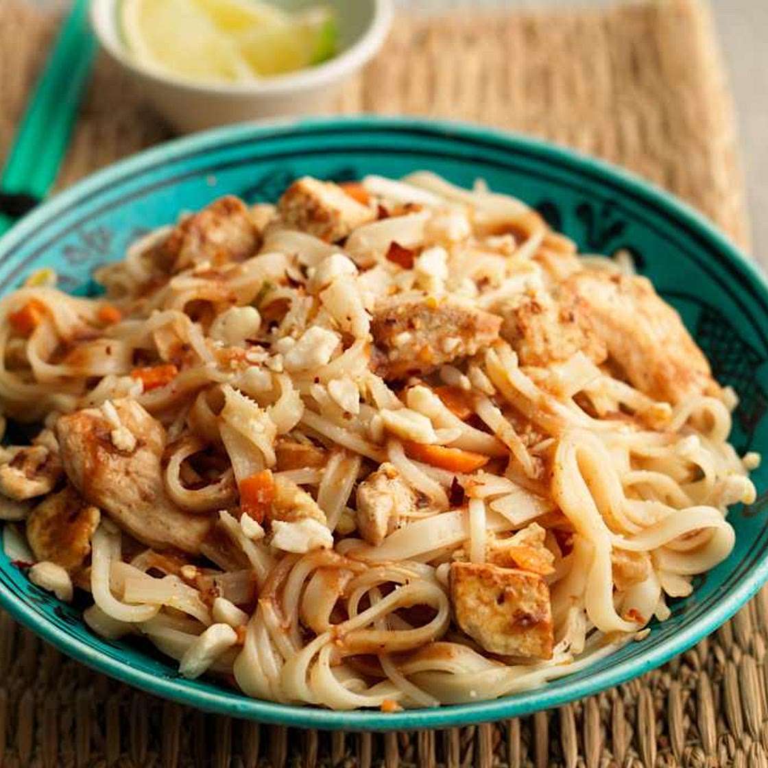 Chicken pad thai