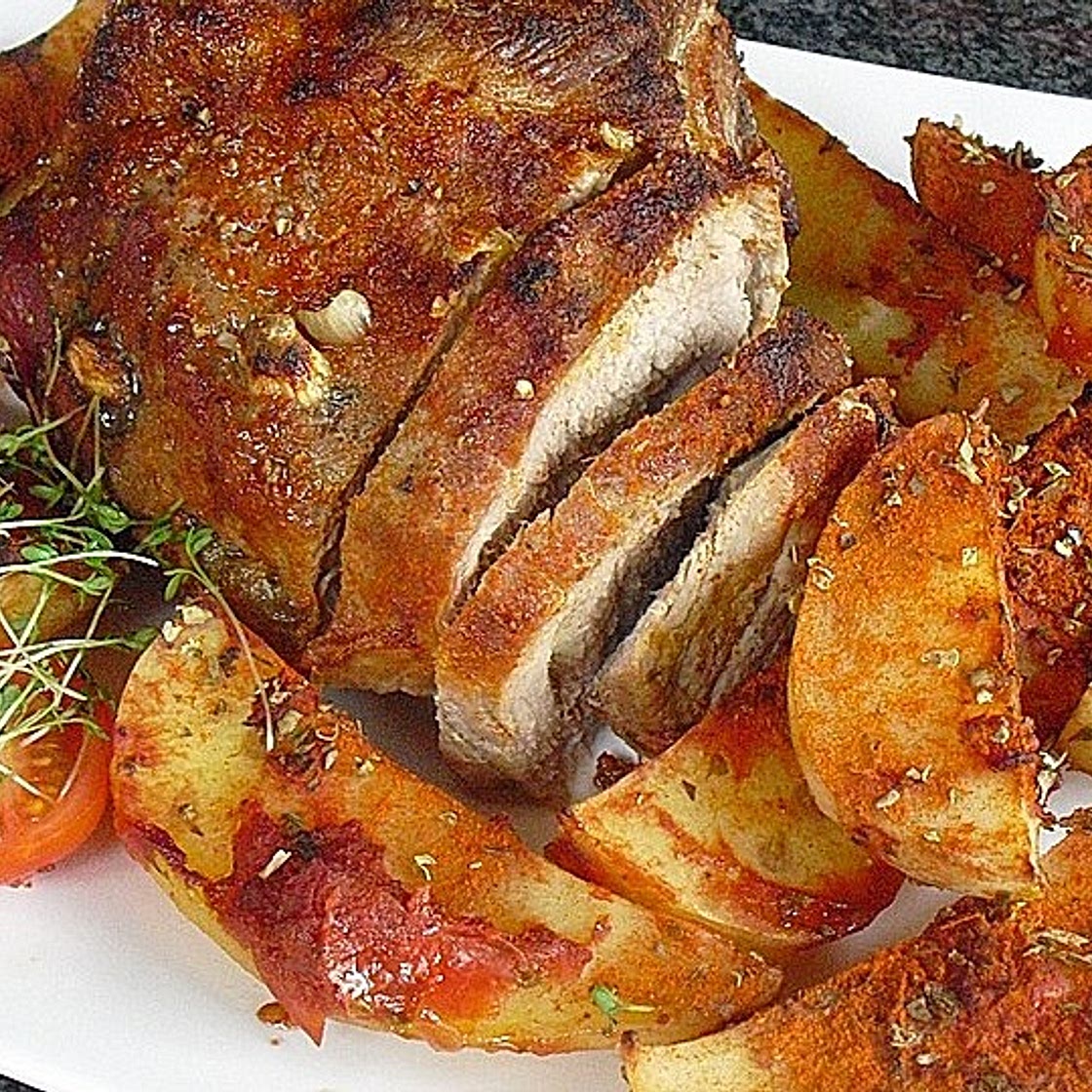 Griechisches Backofenfleisch