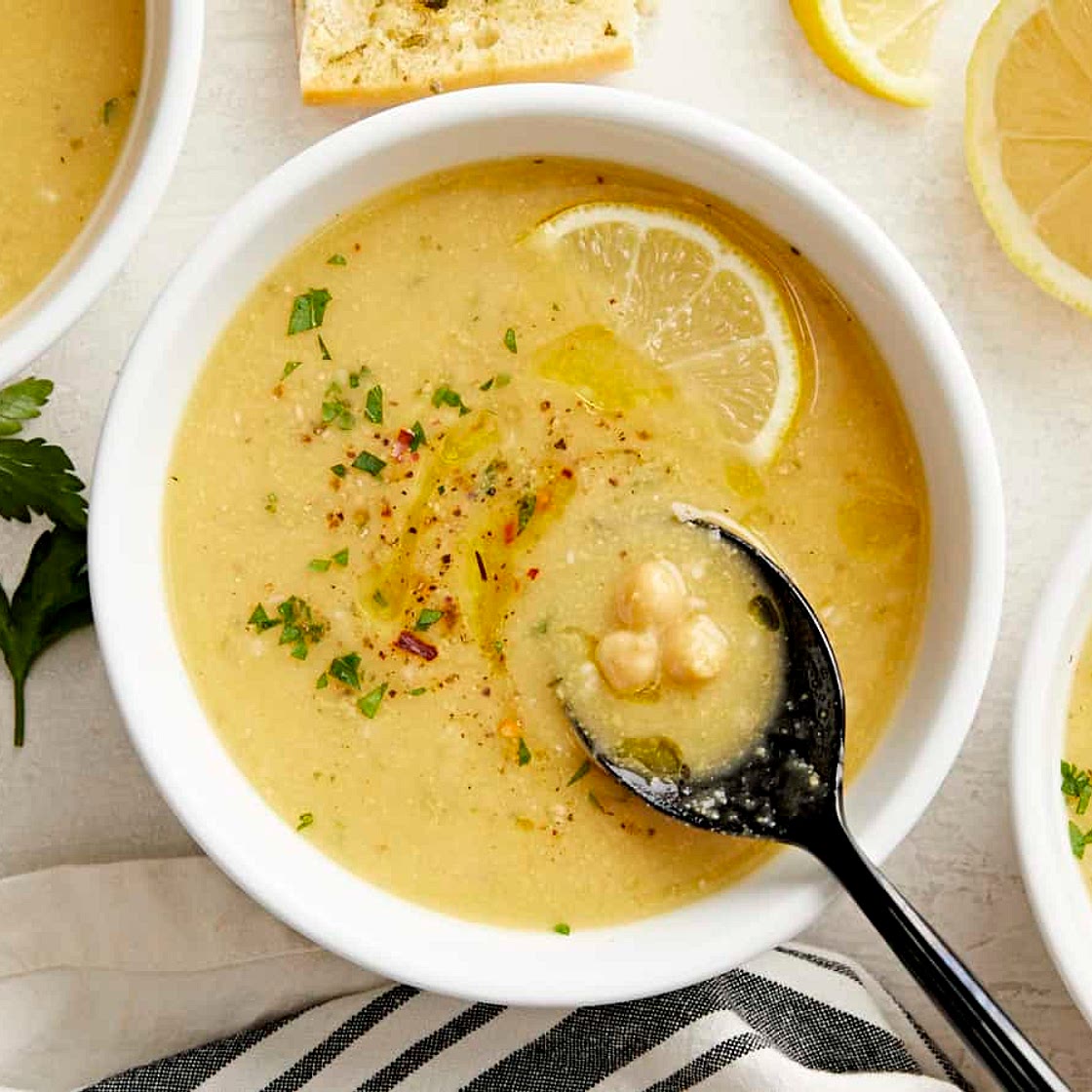 Lemony Chickpea Soup