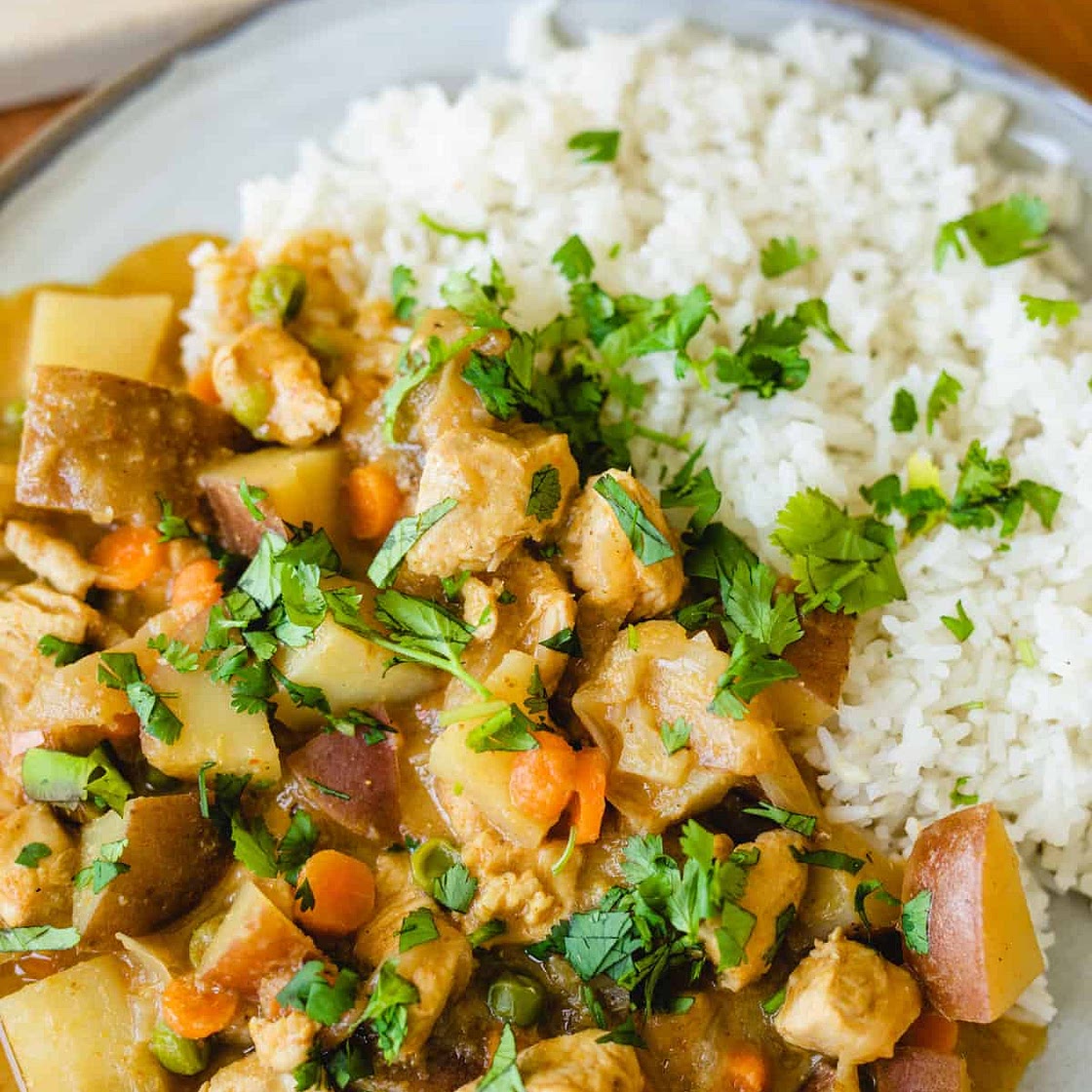 Yellow Chicken Coconut Curry