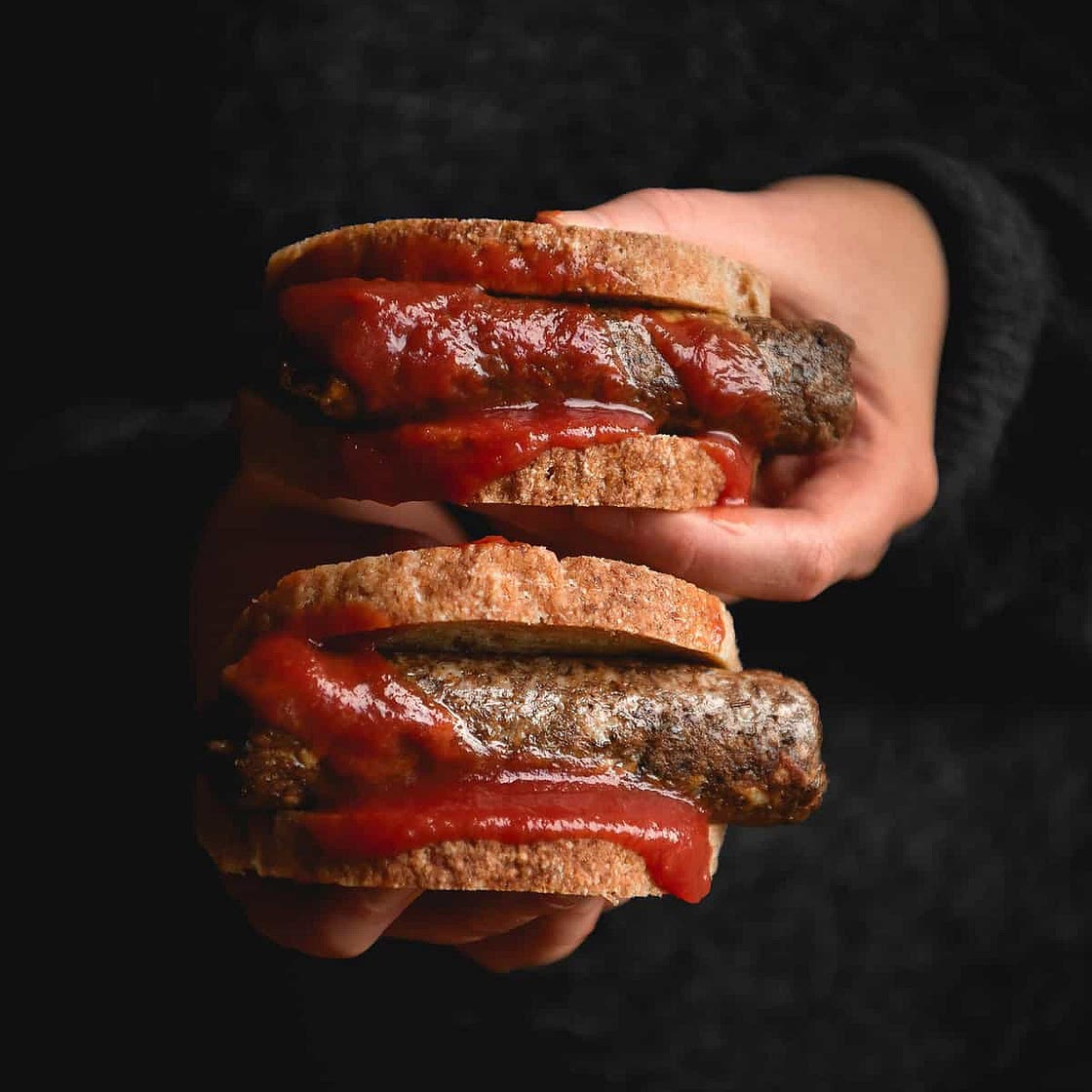 Vegan, gluten free sausages