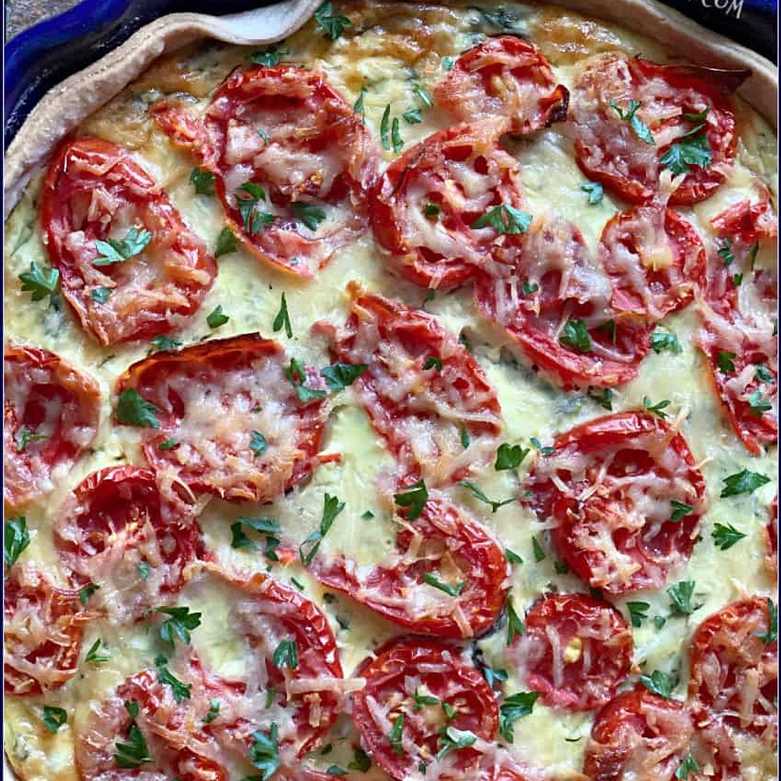 Spinach Ricotta Quiche