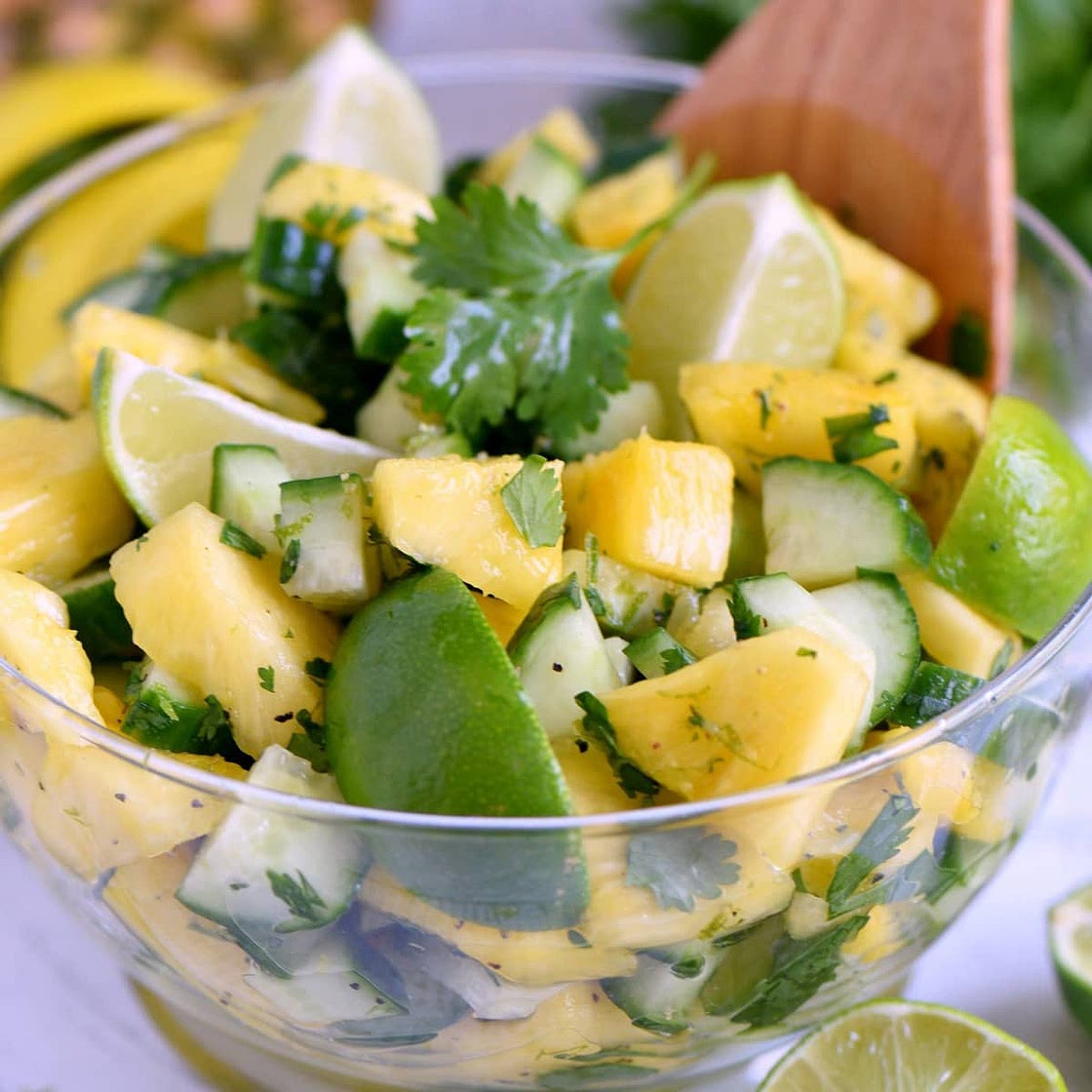 Pineapple Cucumber Salad