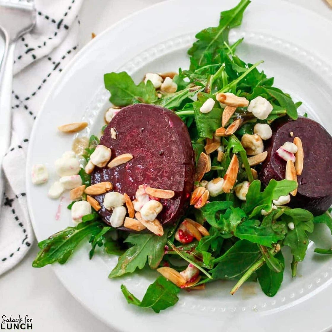 Easy Christmas Roasted Beet Salad Recipe
