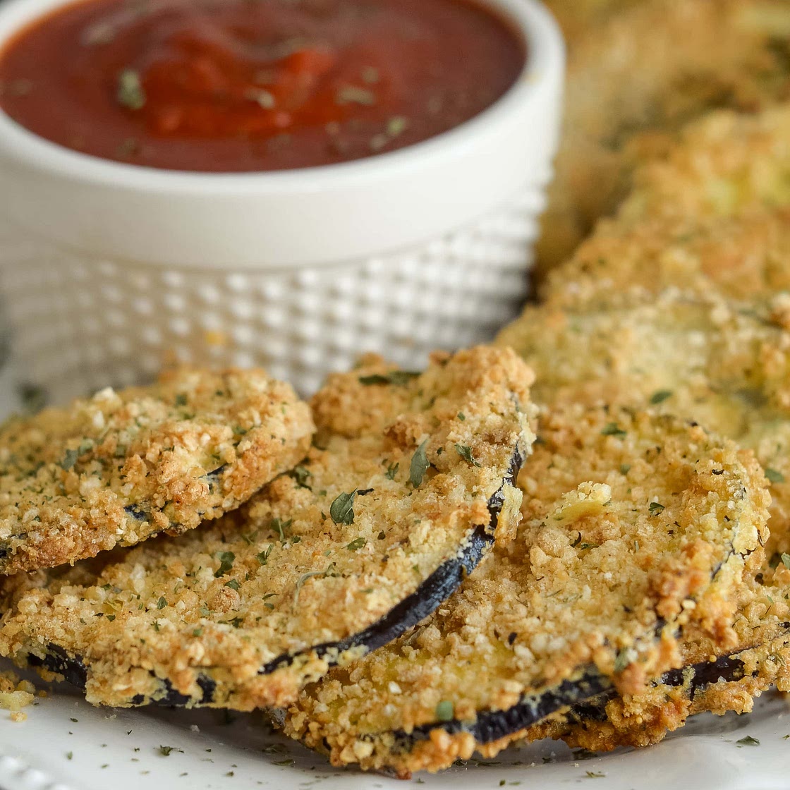 Air Fried Eggplant (Gluten-Free)