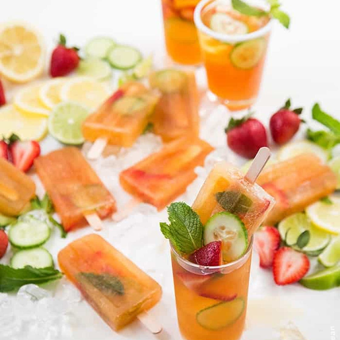 Pimm's Popsicles