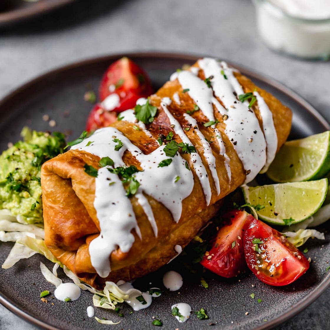 Chicken Chimichangas