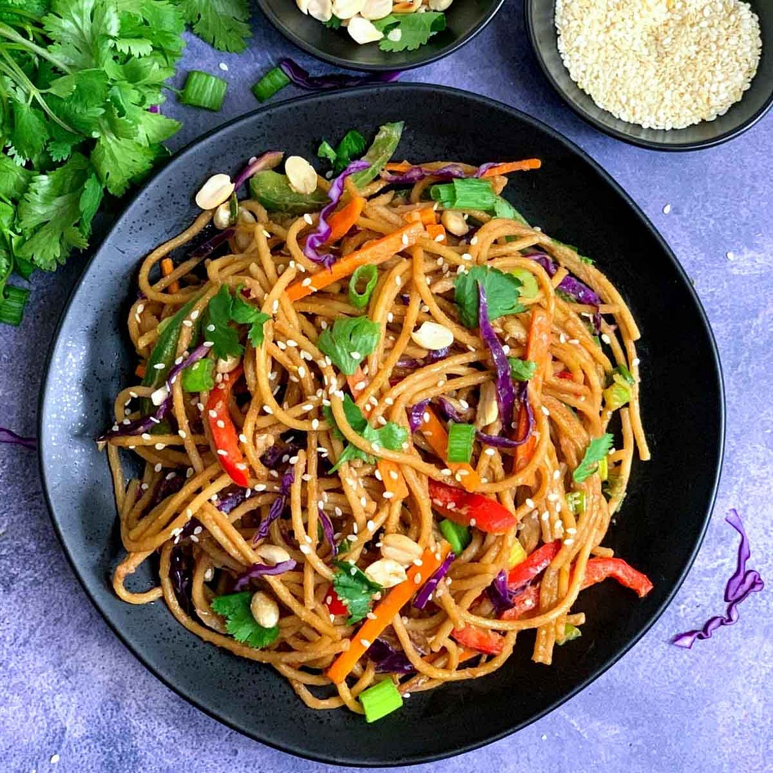 Instant Pot Thai Peanut Noodles
