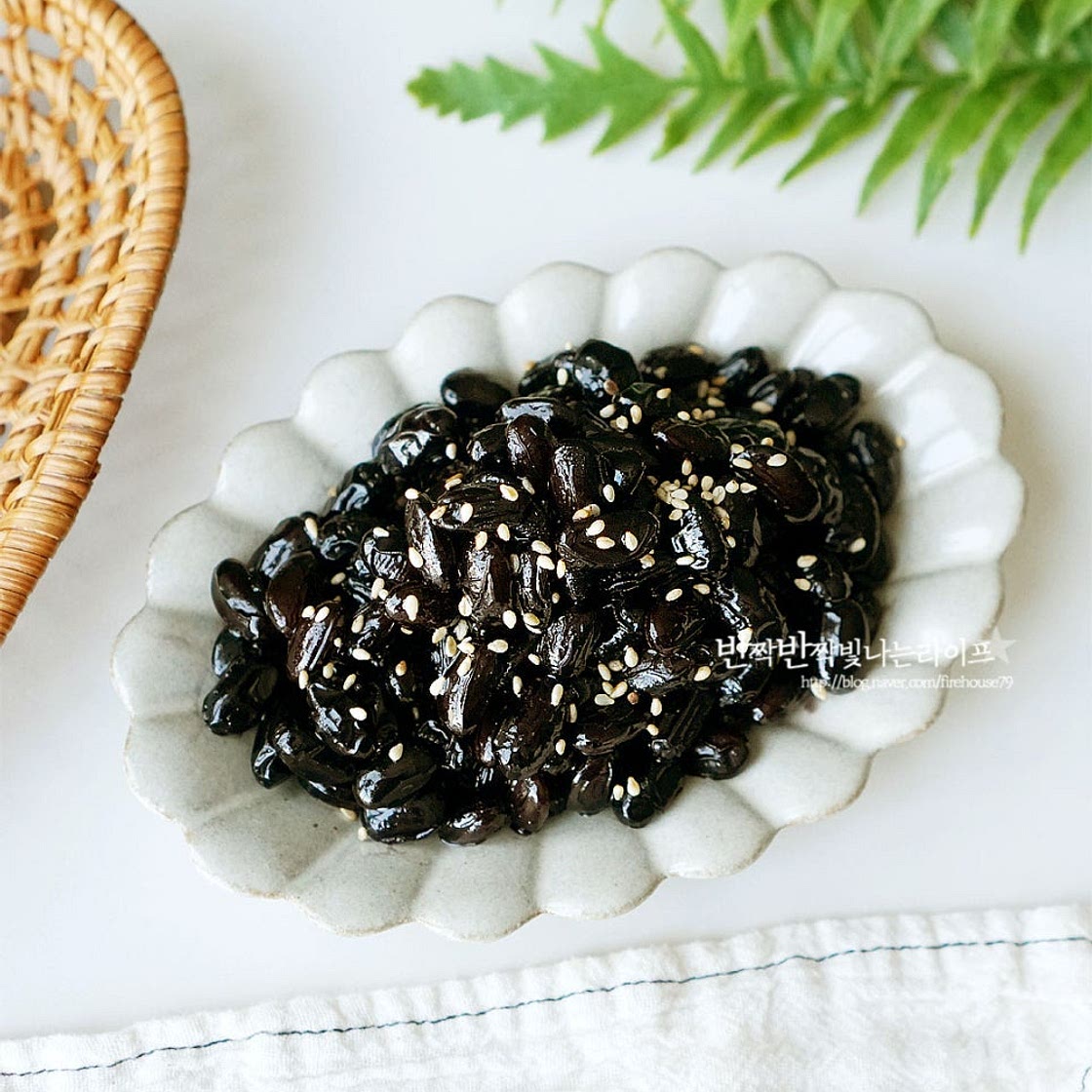 백종원 콩자반 만들기 콩조림 콩장 만드는법