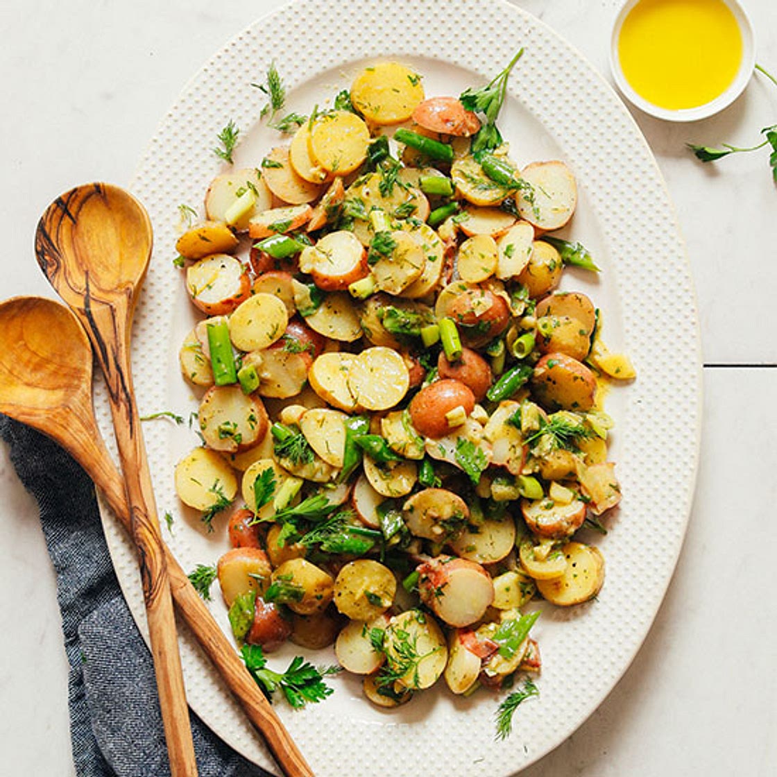 Simple French-Style Potato Salad