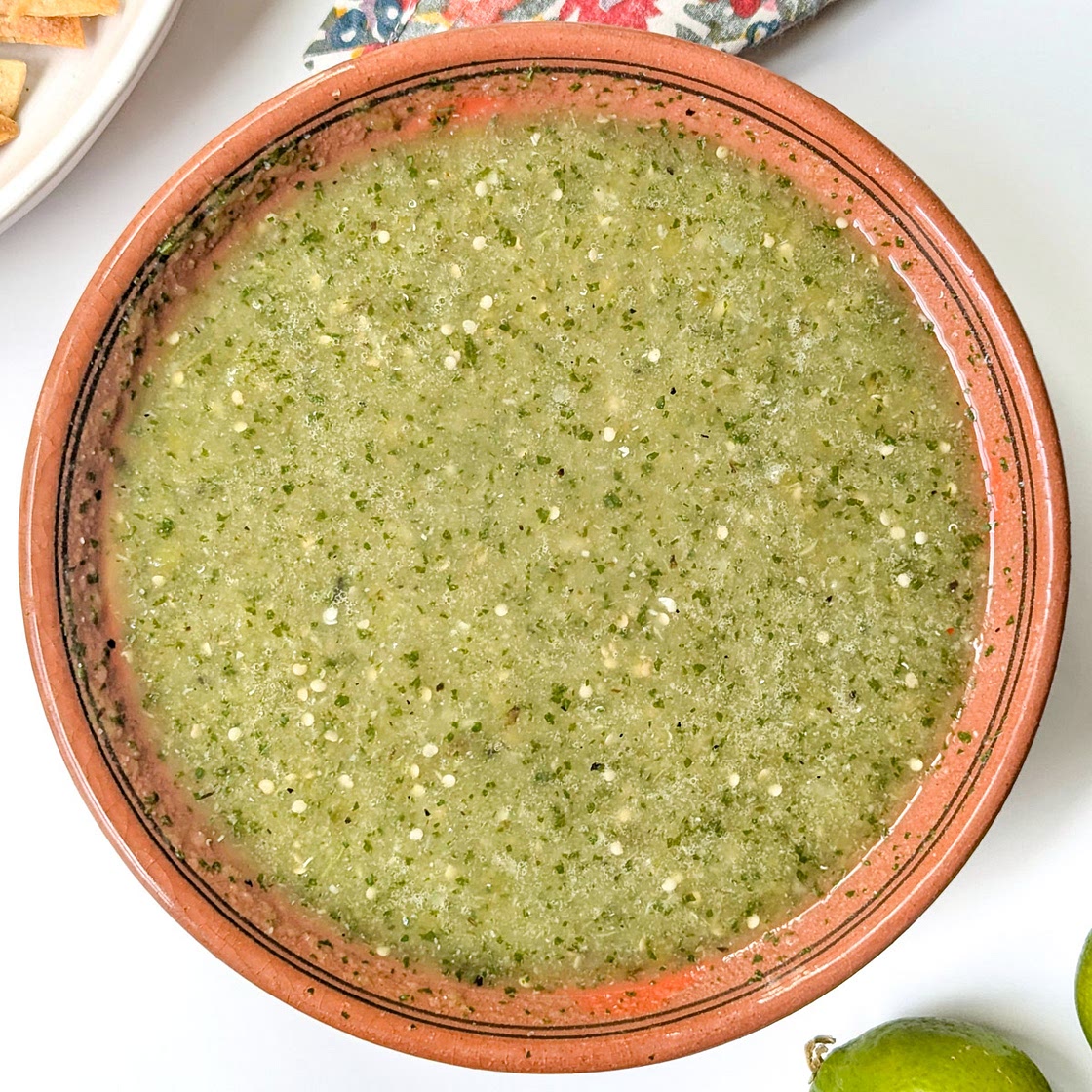 Salsa Verde with Tomatillo
