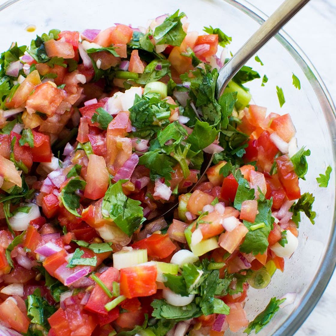 10 Minute Fresh Tomato Salsa