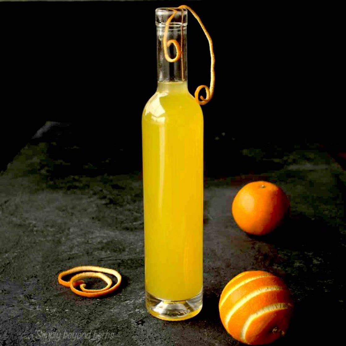 Homemade Orange cordial recipe: Orange simple syrup