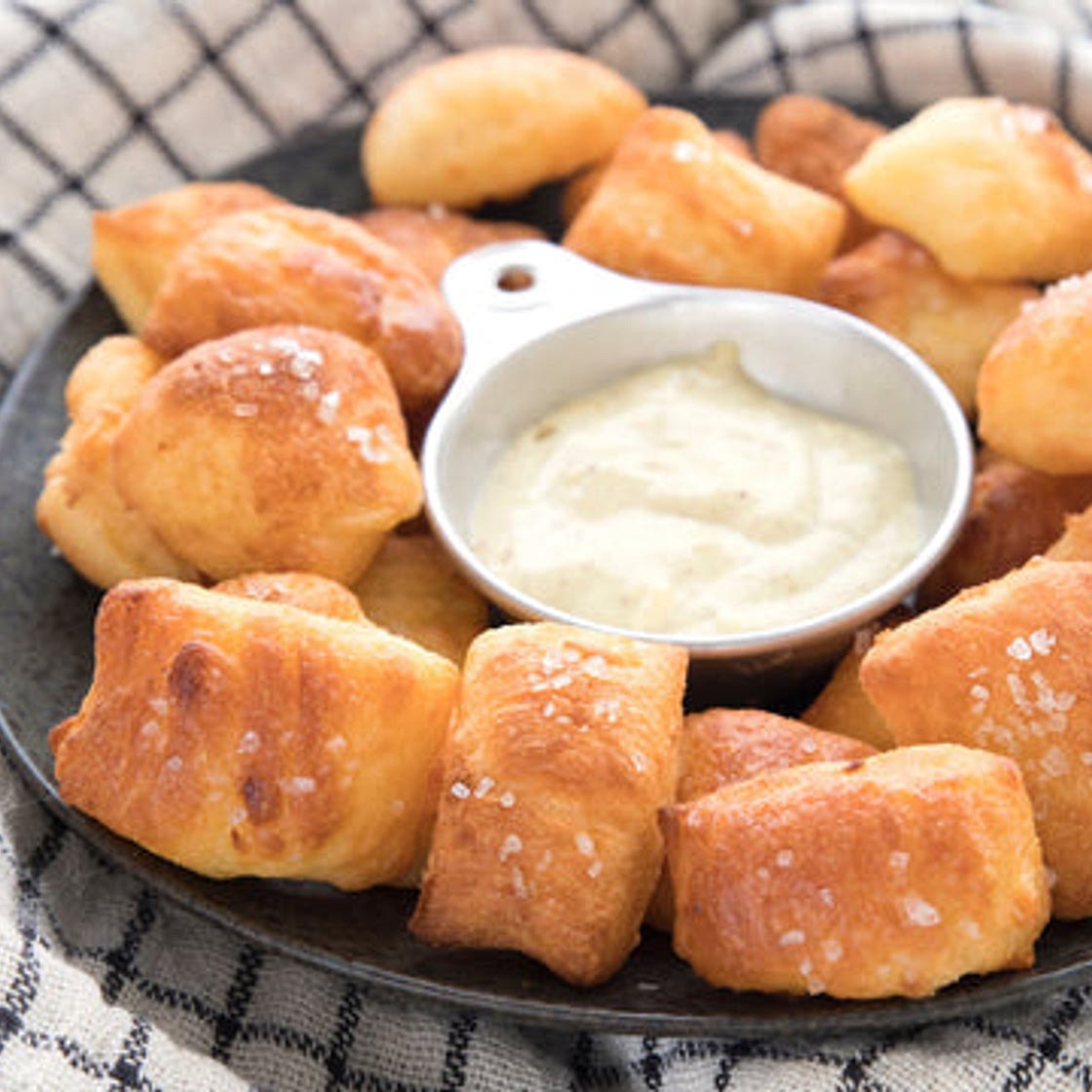 Air Fryer Keto Pretzel Bites