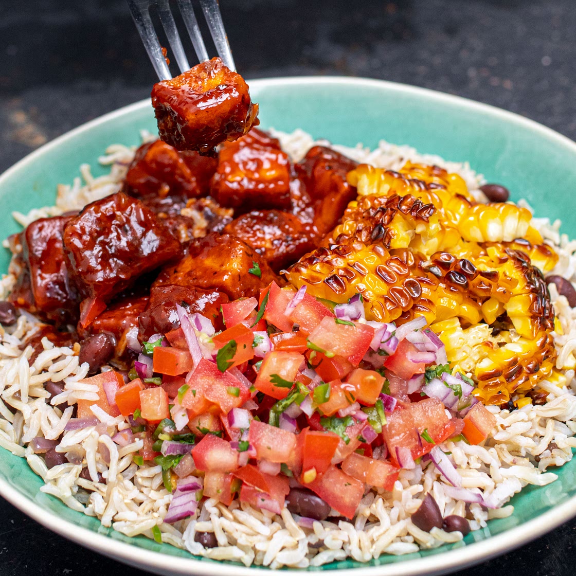 Chipotle Tofu Rice Bowl