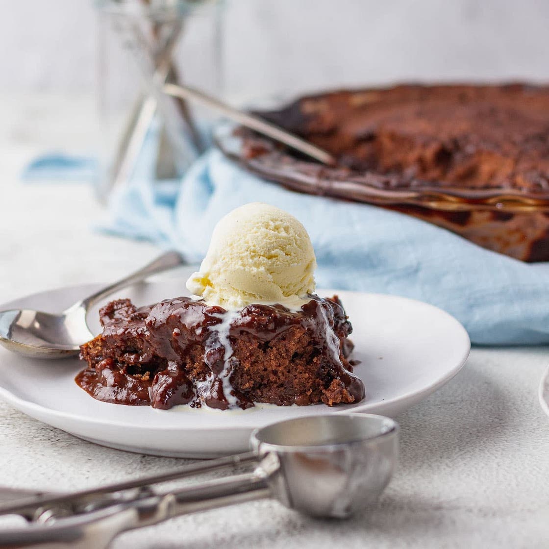 Self-Saucing Chocolate Pudding