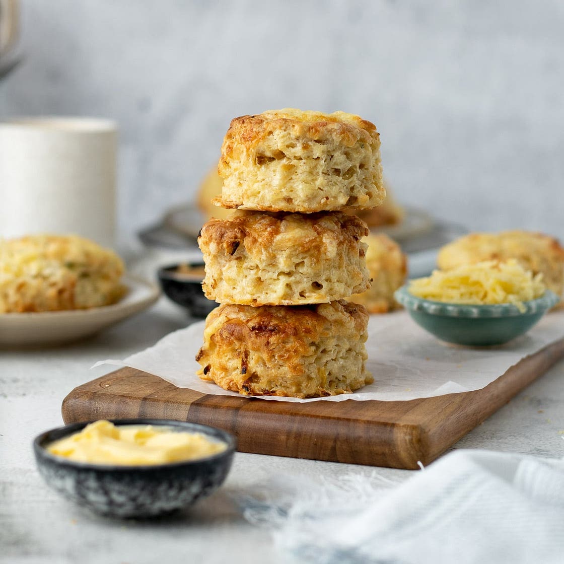 Cheese and Onion Scones