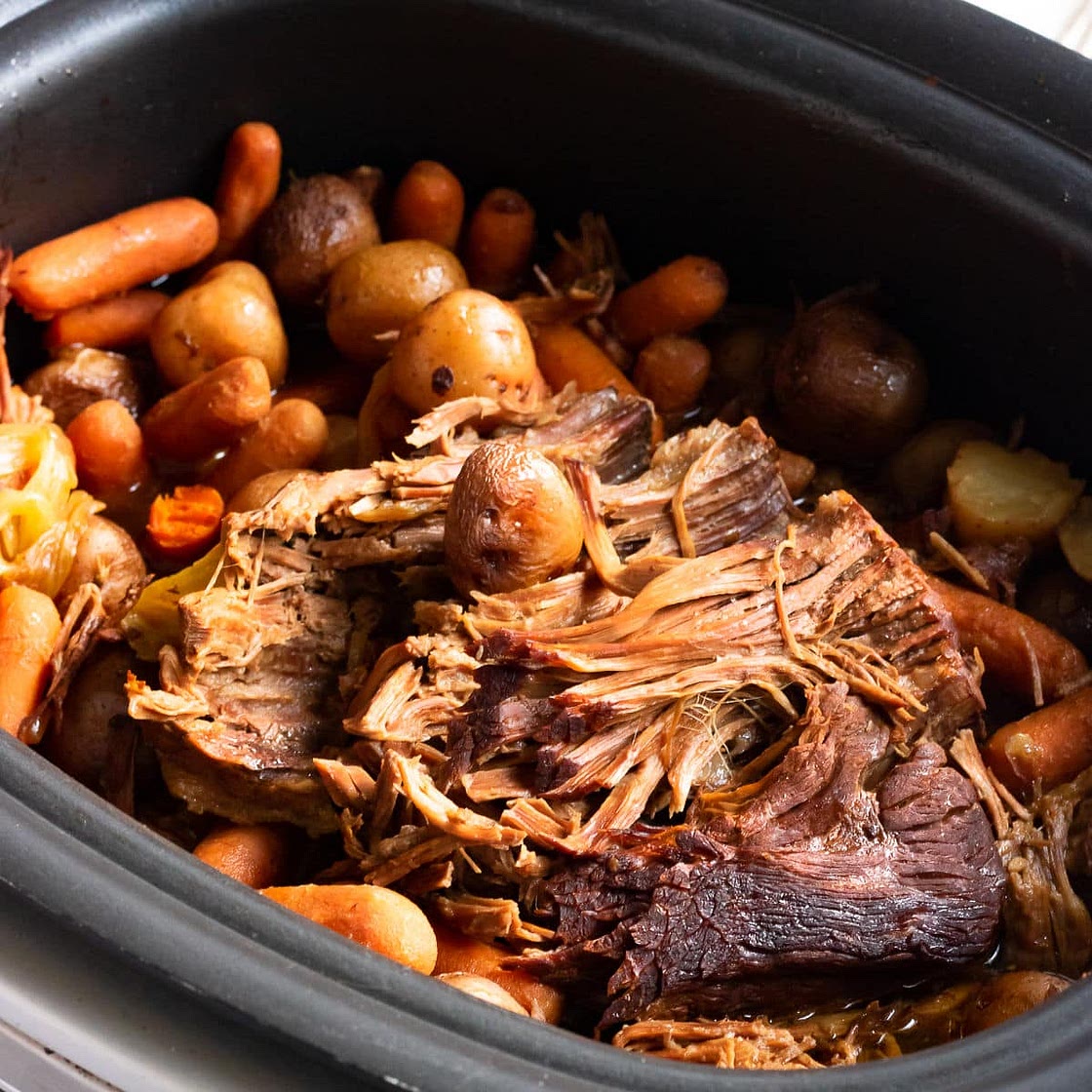 Crock Pot Roast with Potatoes and Carrots