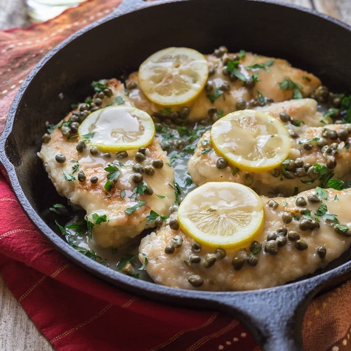 Paleo Chicken Piccata