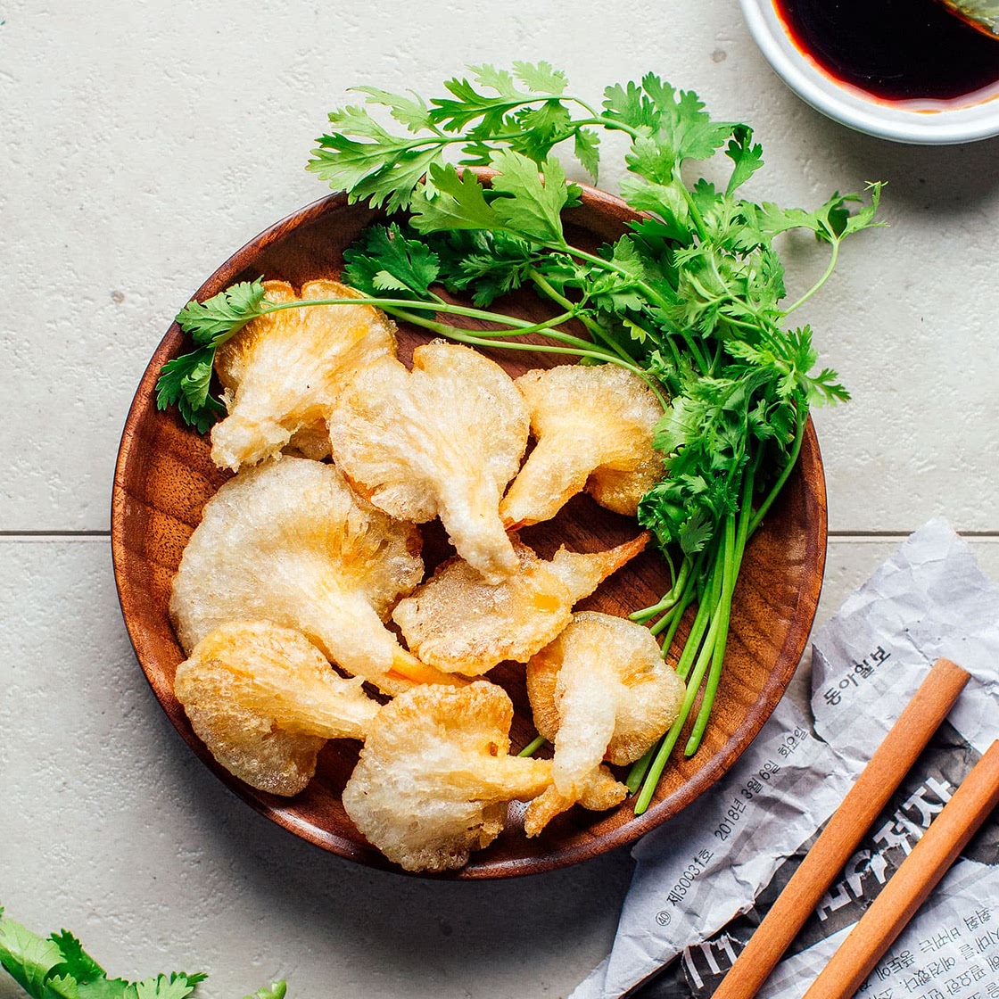Easy Crispy Mushroom Tempura (Vegan / Gluten-Free)