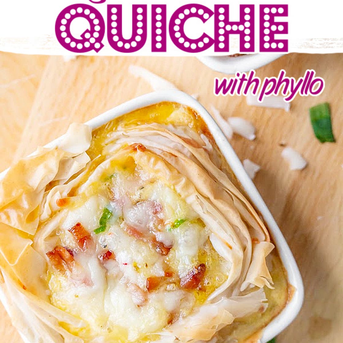 Elegant Individual Quiche