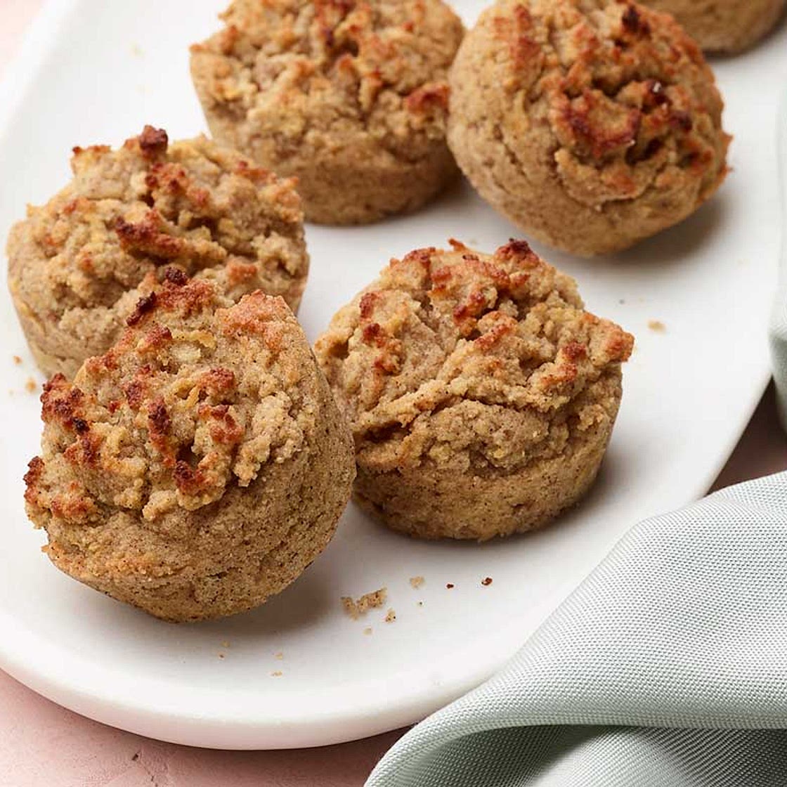 Low Carb Apple Spice Muffins