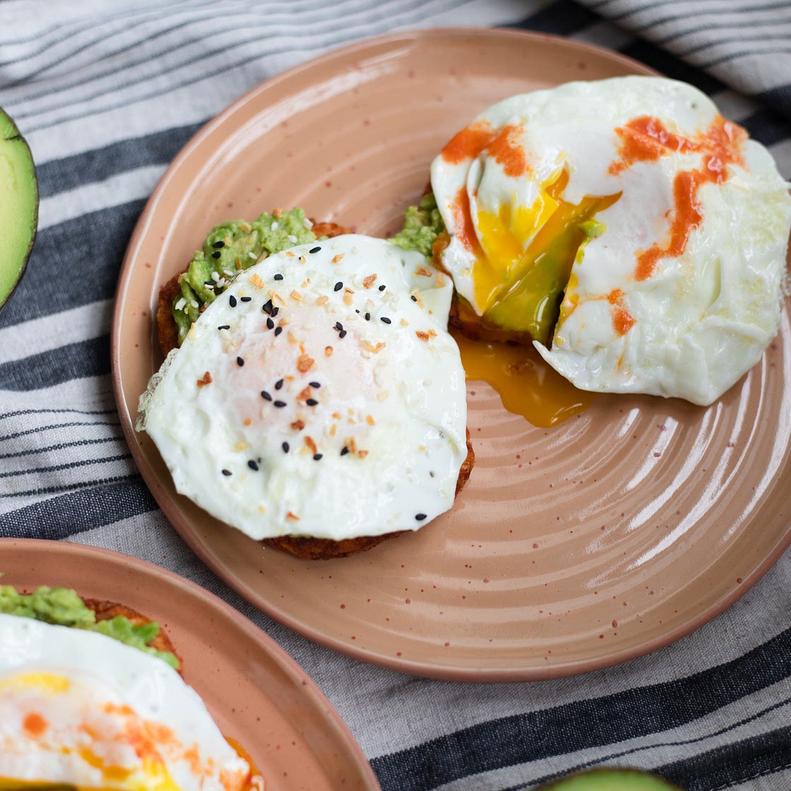 Hash Brown Avocado Toast