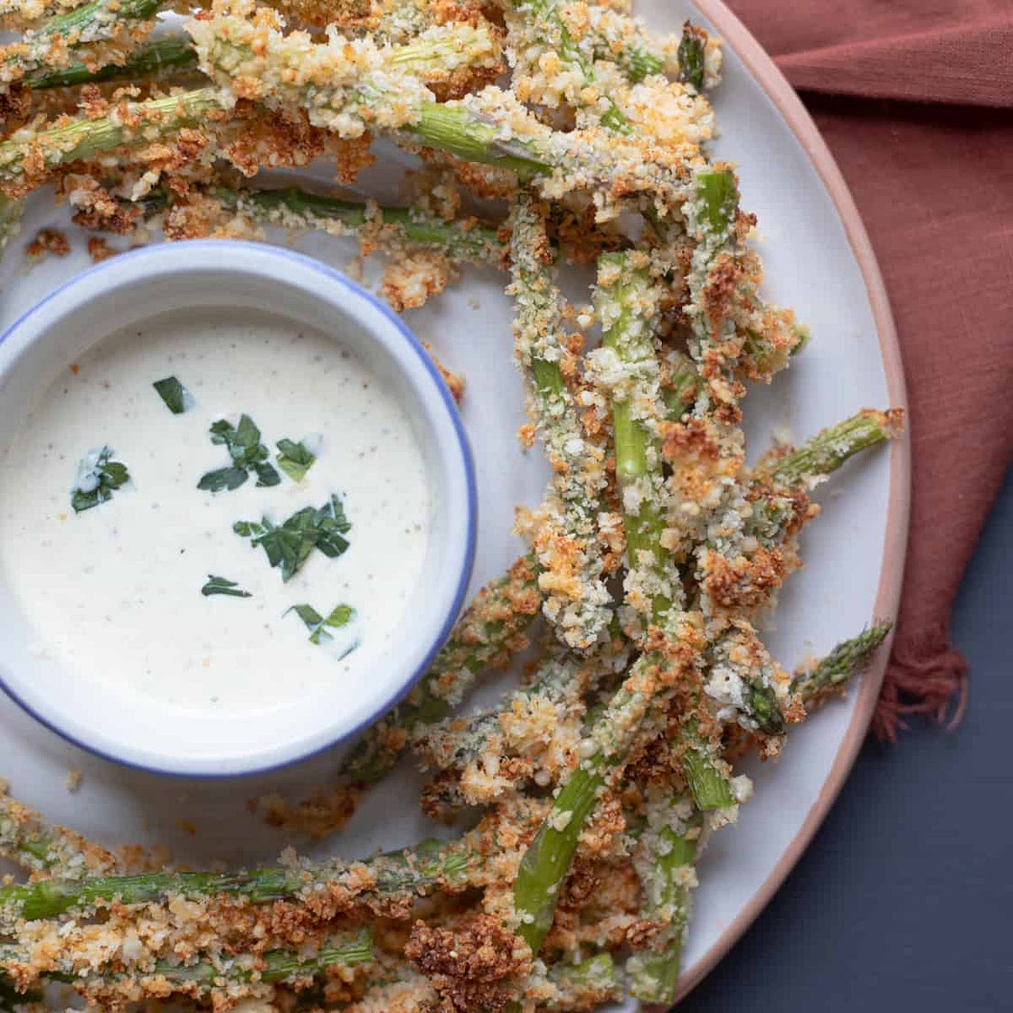 Air Fryer Asparagus Fries Recipe