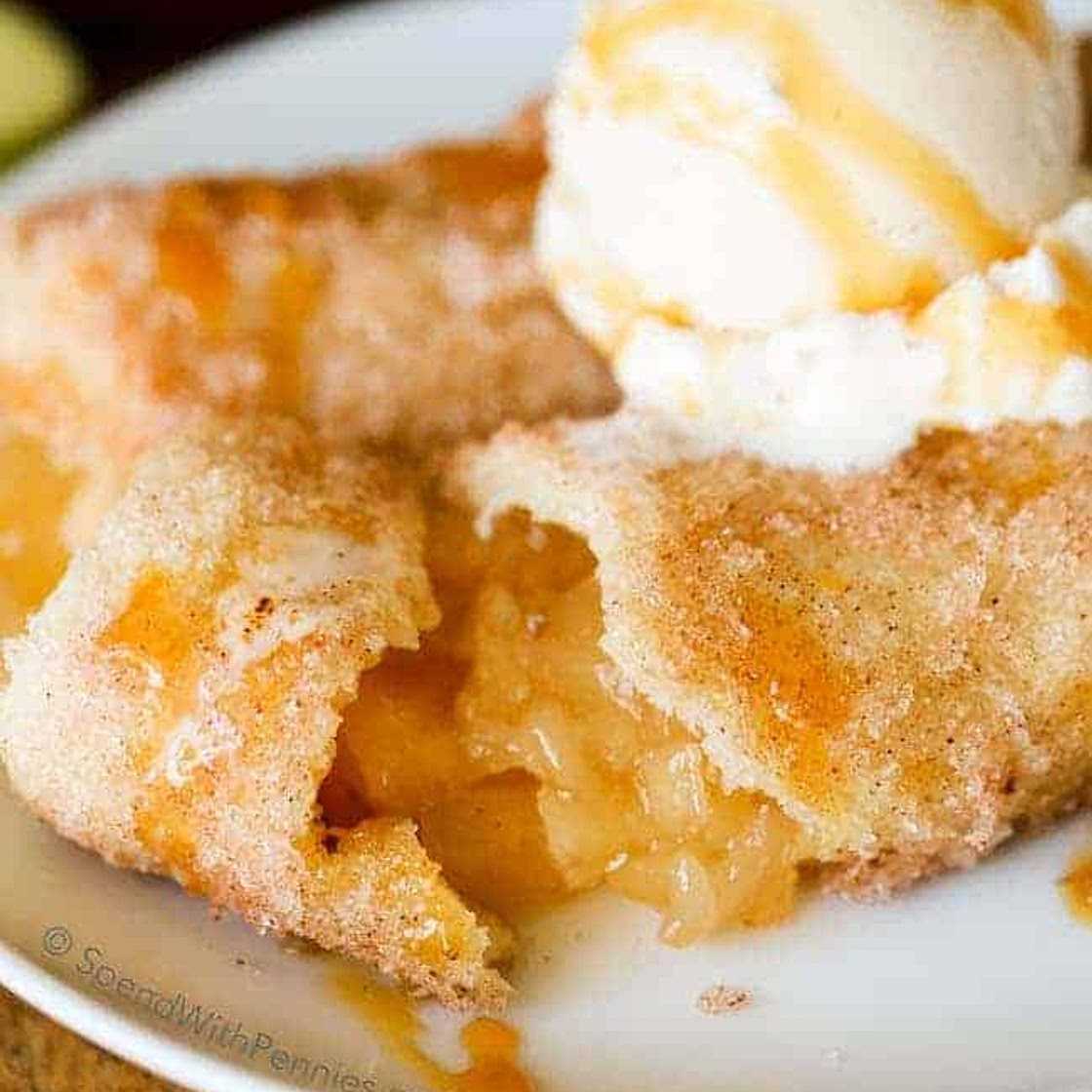 Baked Apple Pie Roll Ups