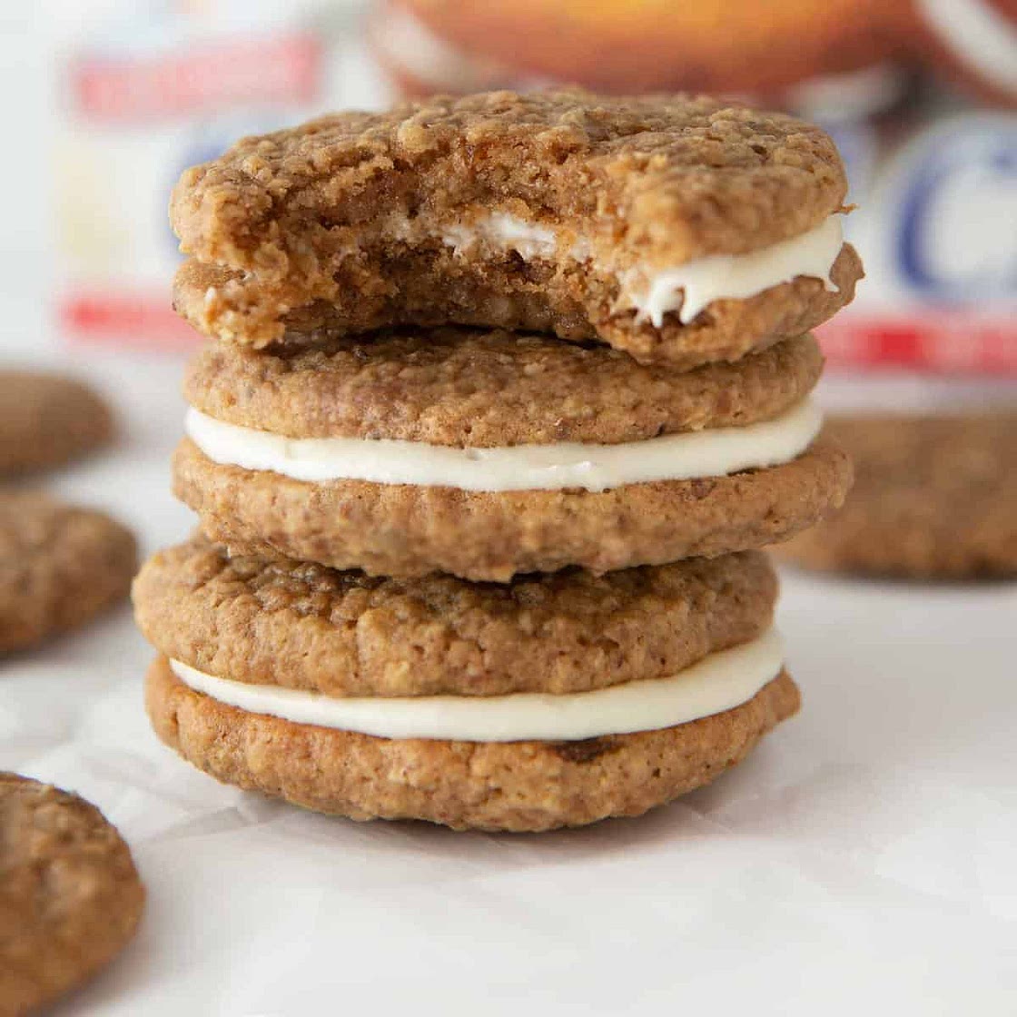 Homemade Oatmeal Creme Pies