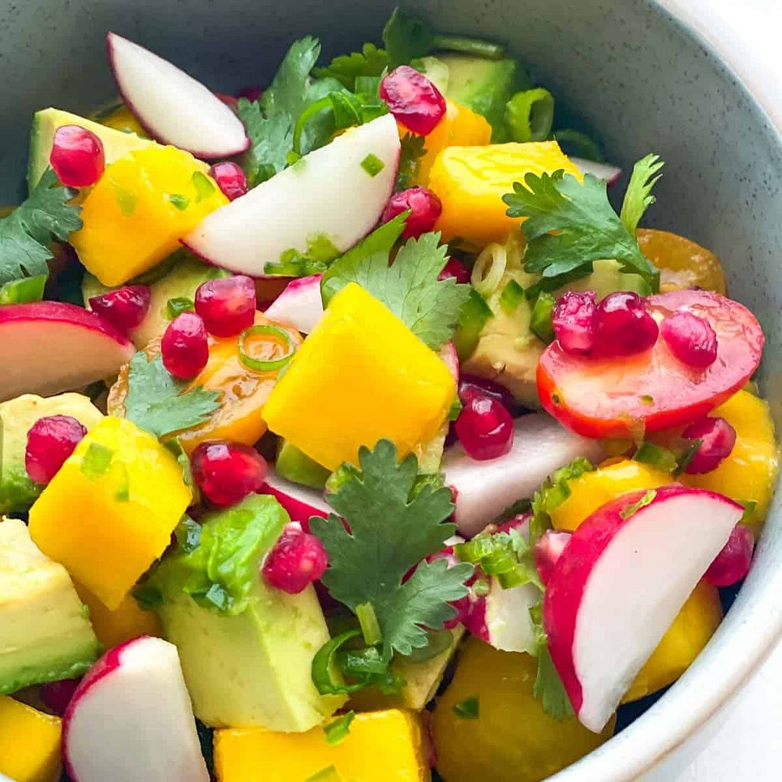 Spicy Mango Avocado Salsa Recipe