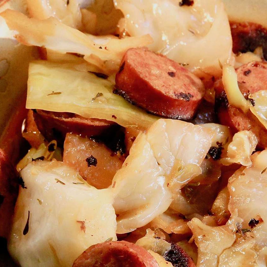 Kielbasa and Cabbage for Electric Pressure Cookers