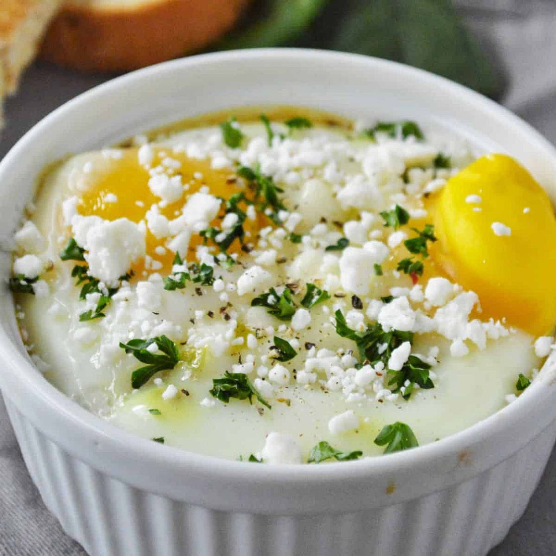 Greek Baked Eggs