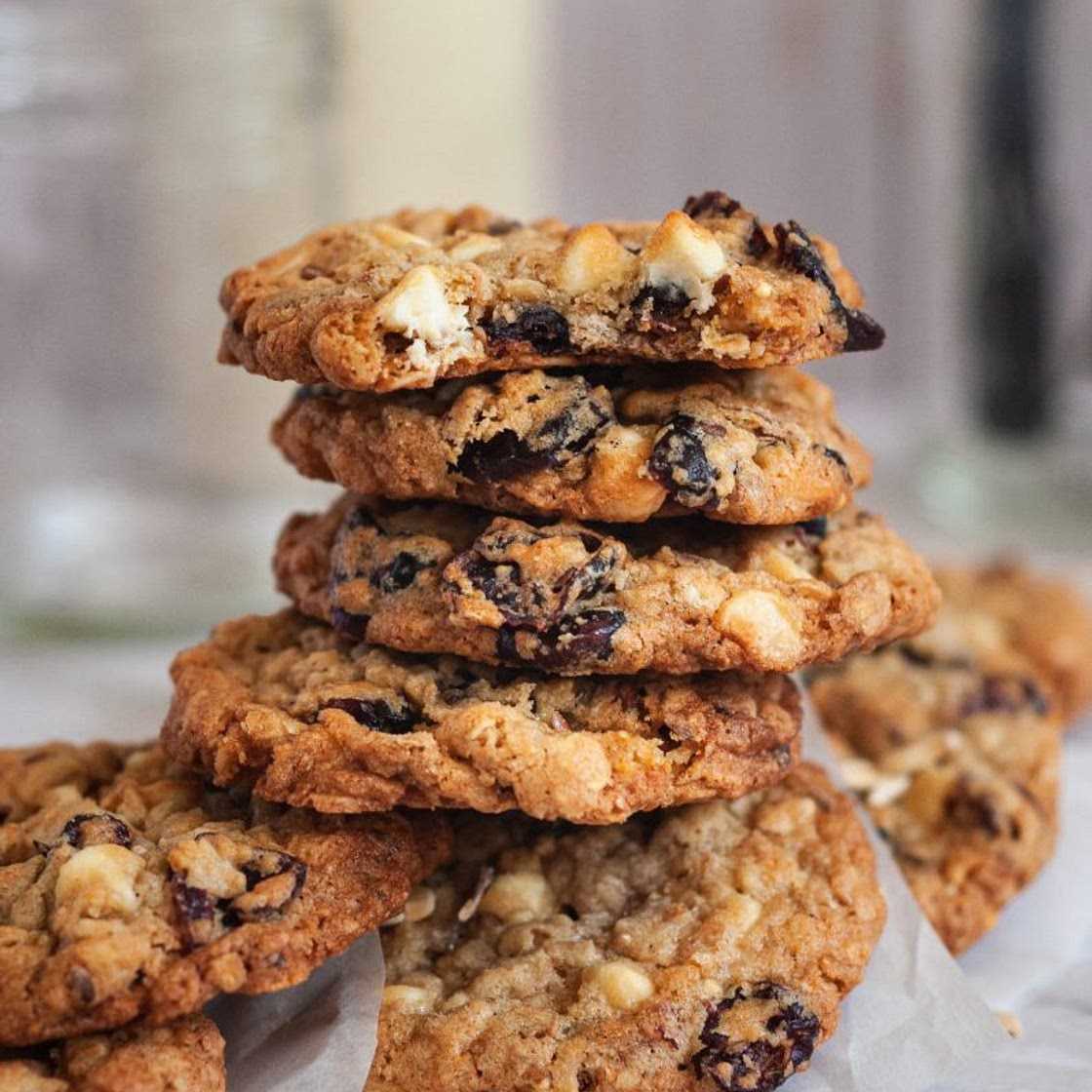 Cherry Oatmeal Cookies