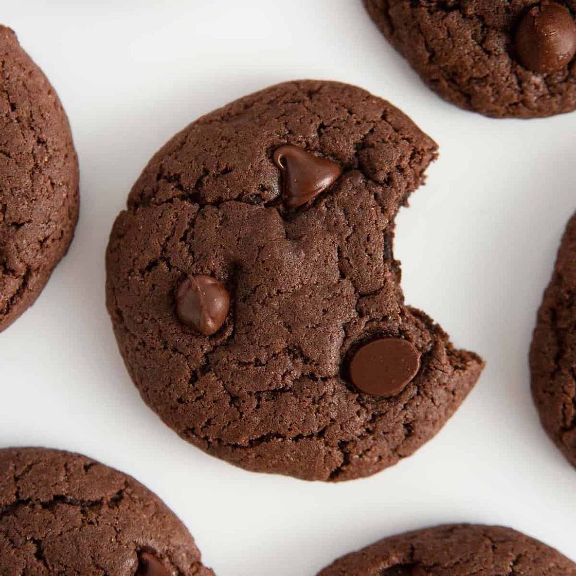 Chocolate Cake Mix Cookies