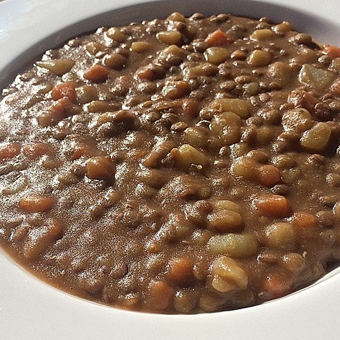 Linseneintopf, der auch Kindern schmeckt