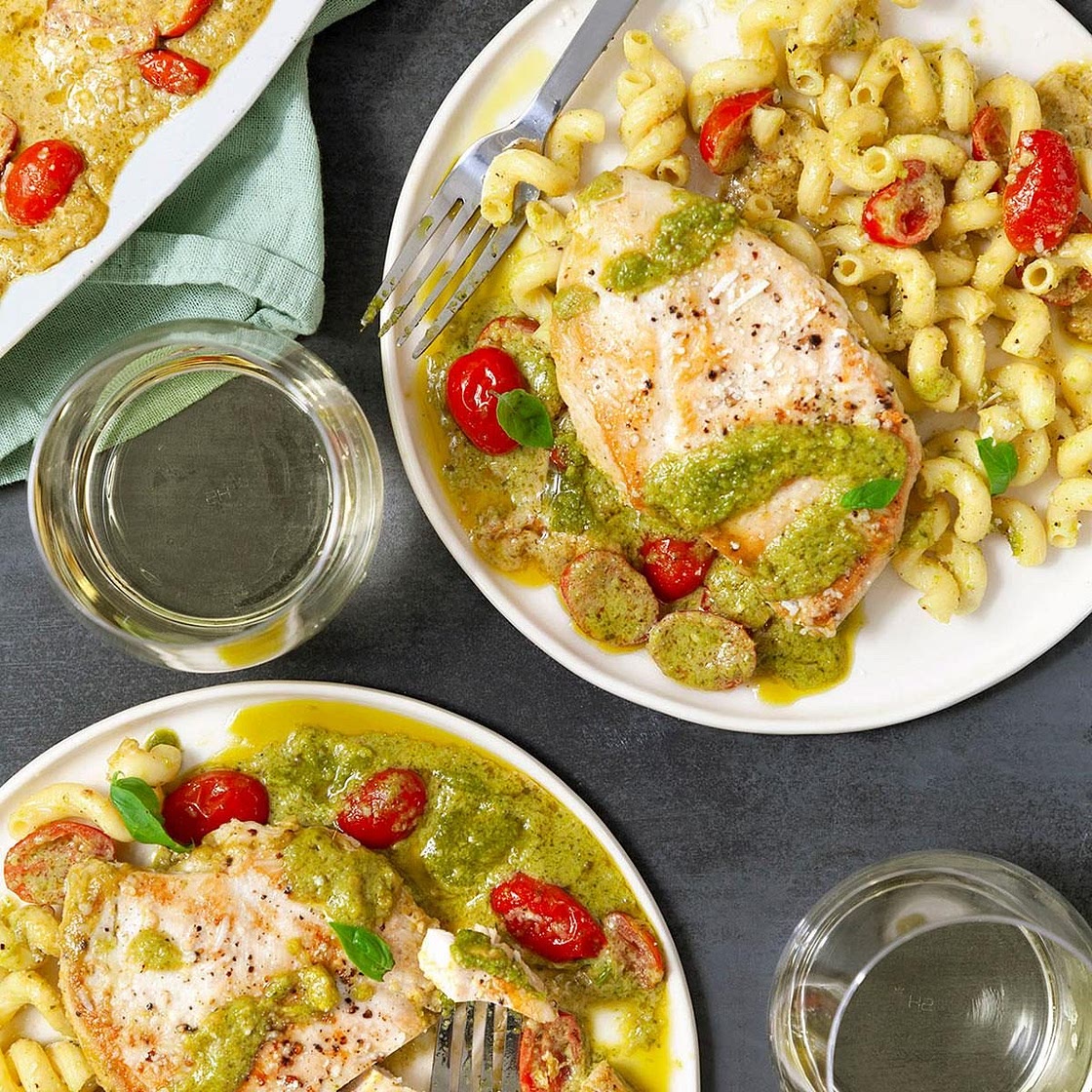 Creamy Pesto Chicken