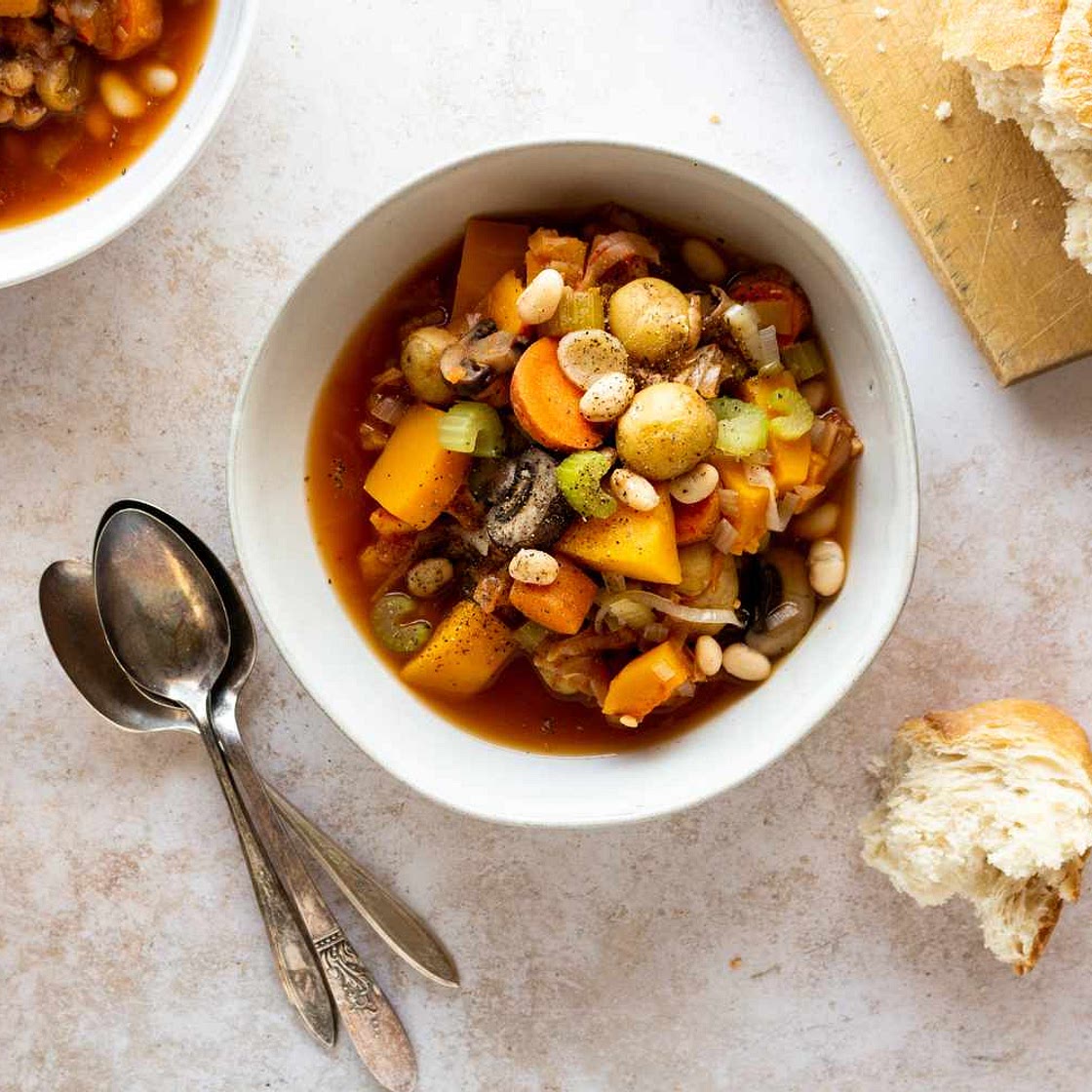 Slow Cooker Vegetable Stew