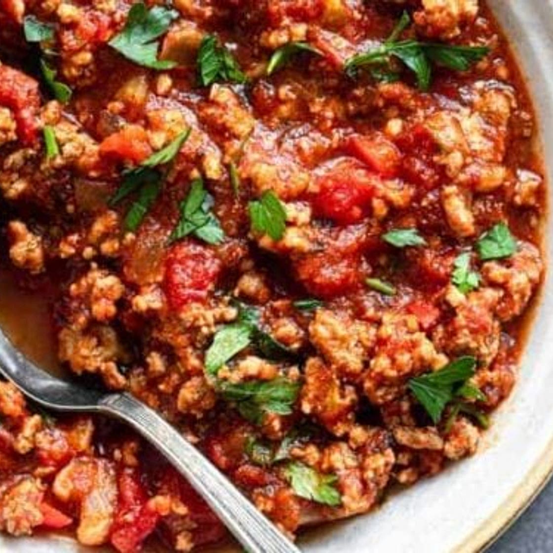 No-Bean Low Carb Keto Turkey Chili