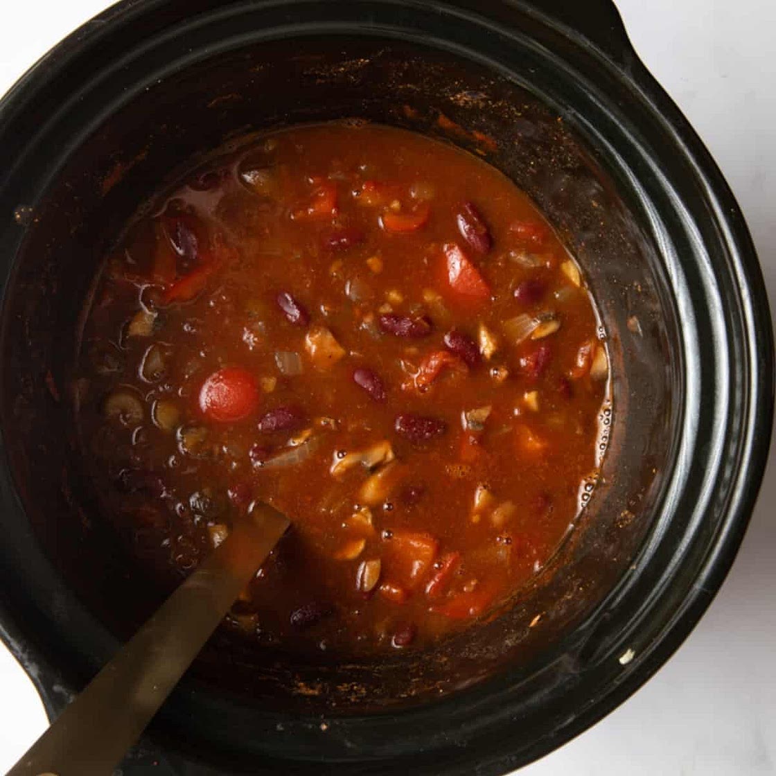 Slow Cooker Vegan Chilli