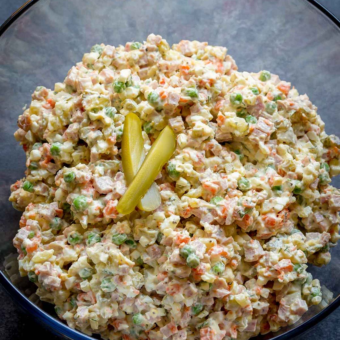 Olivier Salad – Russian Potato Salad
