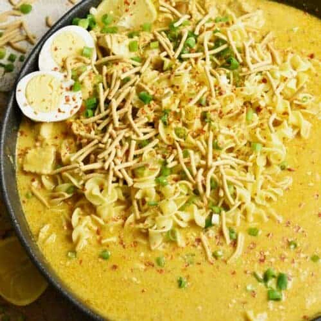 Khow Suey (Pakistani Curried Noodles)