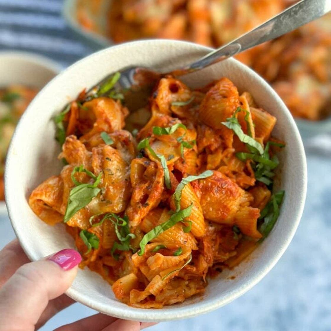 Creamy Tomato Pasta Bake